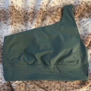Lululemon one shoulder bra